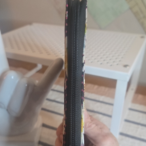 Betsey Johnson Floral Polka Dot Women's Wallet - Picture 6 of 9